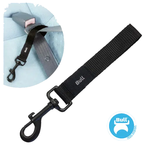 Bull clip amarre cinturón para transportar perro en el coche - Puppydogshop